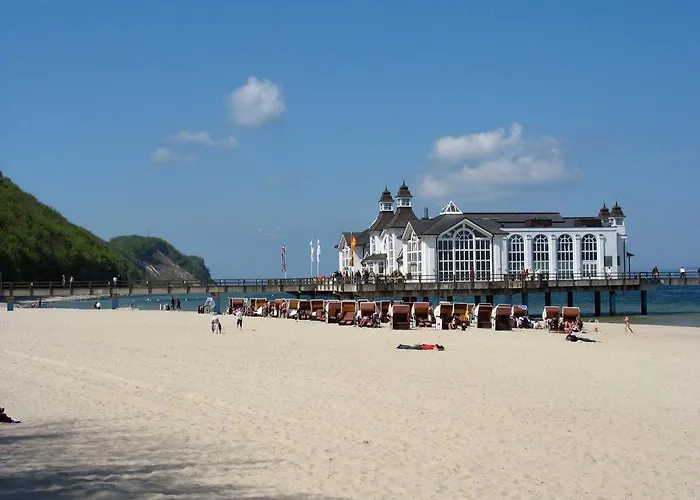アパート Appartementhaus Ida Im Ostseebad ゼリン